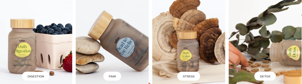 Organic Herbs + Wellness Products