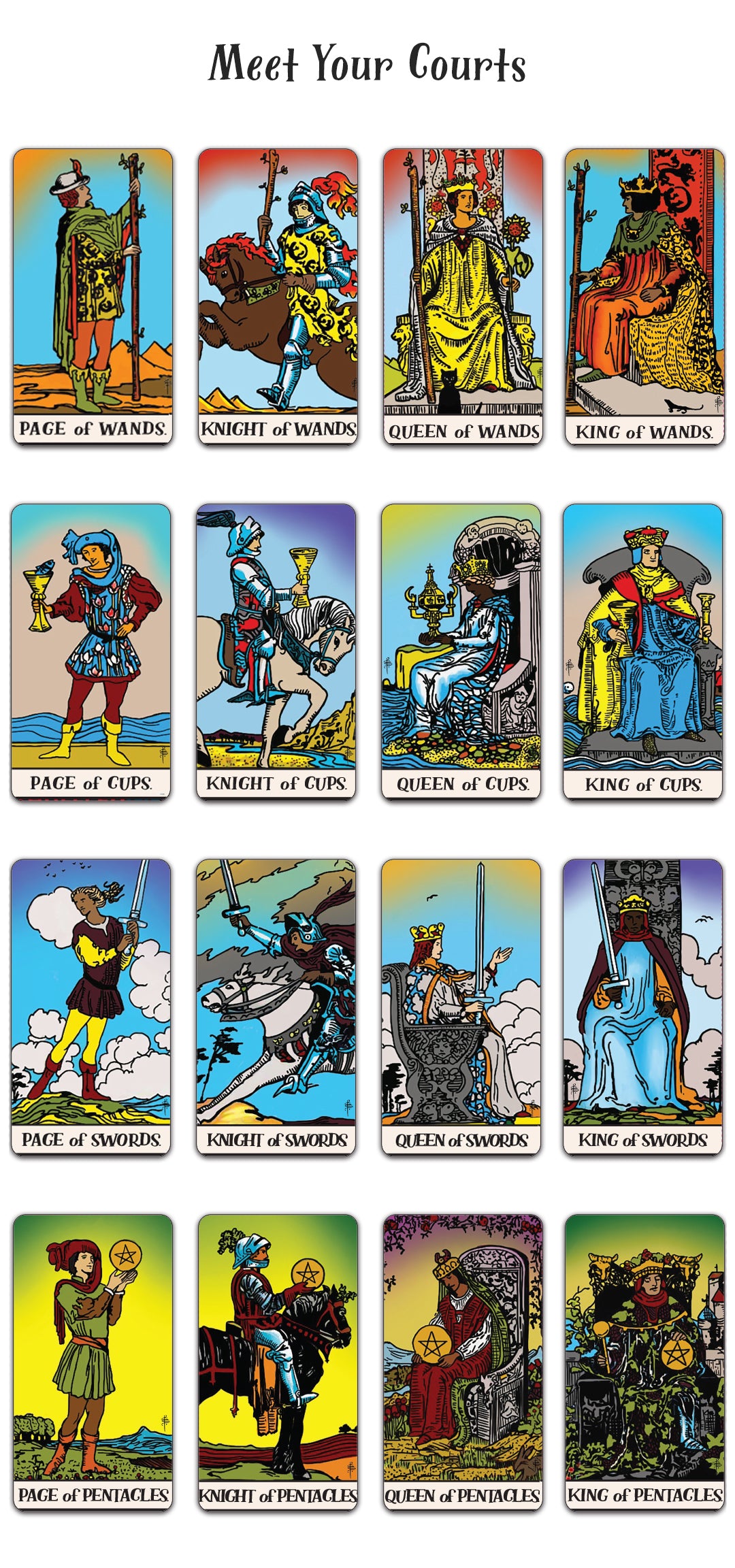 Pixie Pop Tarot - Inclusive & Modern Remake of the Traditional Rider-Waite-Smith Deck