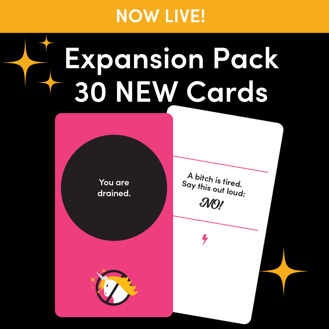 Expansion Pack (30 New Cards) + 2 Part Box (Sized to fit Original + Expansion)