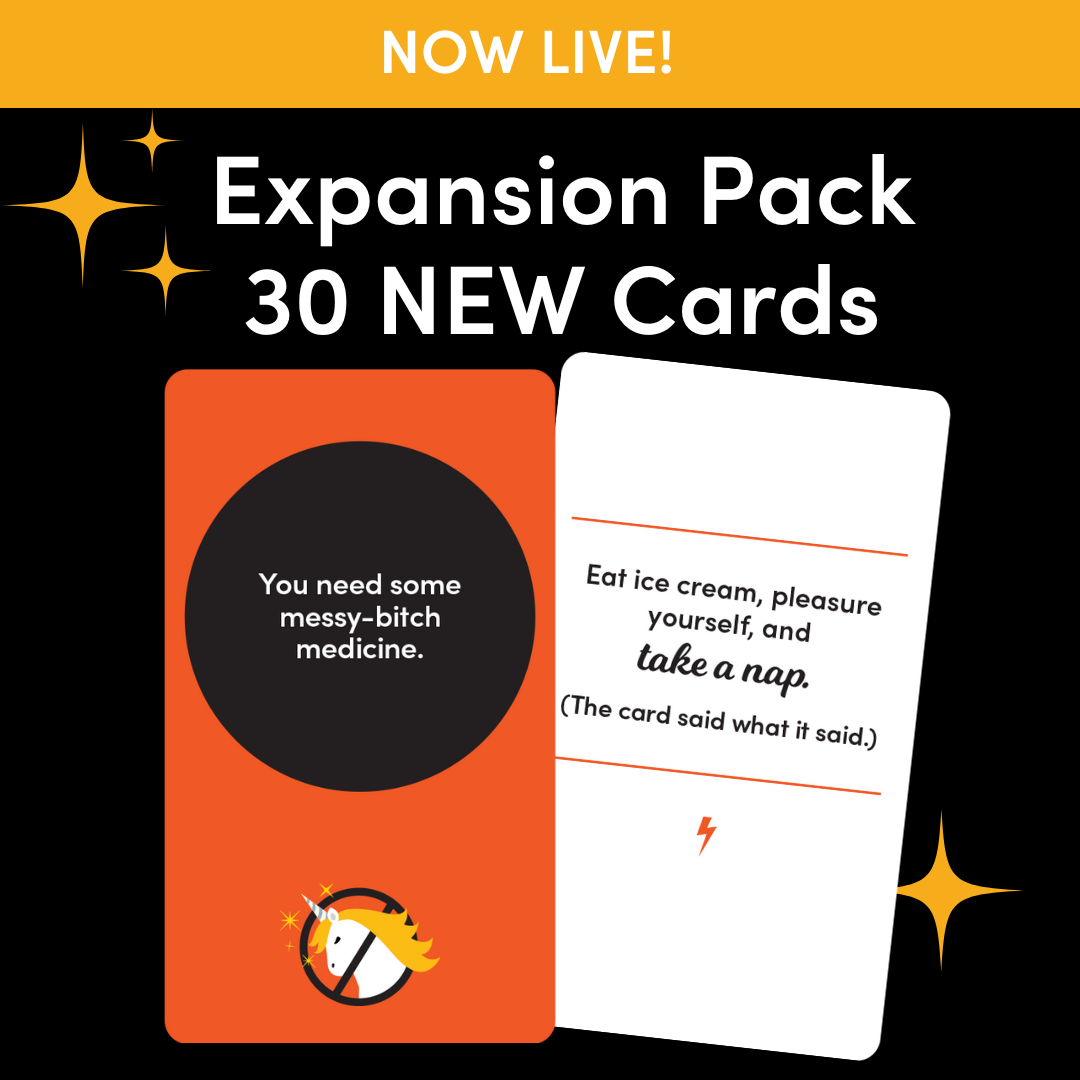 Expansion Pack (30 New Cards) + 2 Part Box (Sized to fit Original + Expansion)