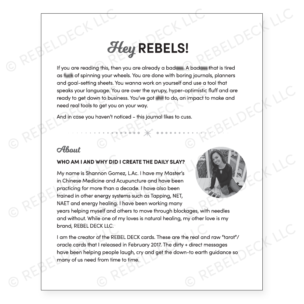 The Daily Slay Print-on-Demand Journal