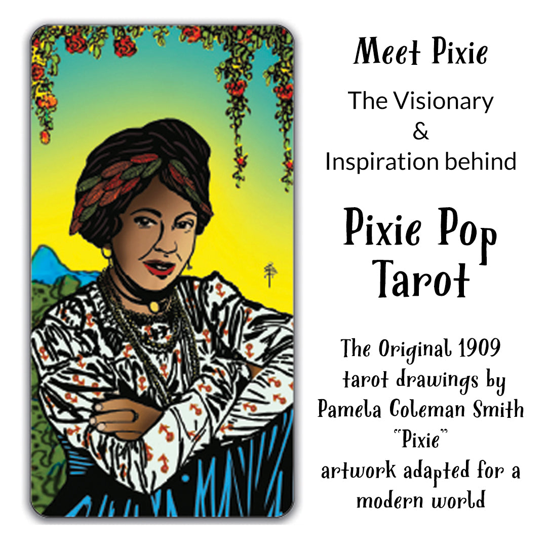Pixie Pop Tarot - Inclusive & Modern Remake of the Traditional Rider-Waite-Smith Deck