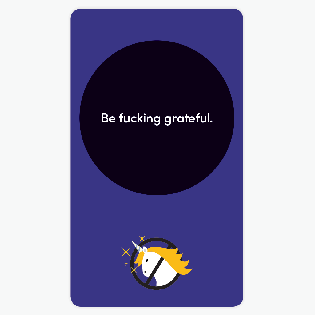 🔥 Rebel Deck Original Edition– Funny Oracle Cards for Daily Self-Reflection & No-BS Guidance