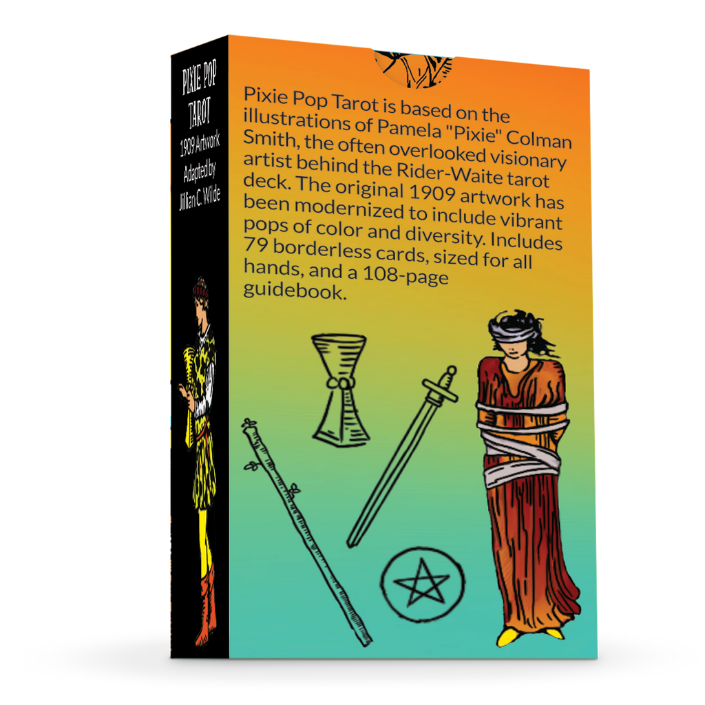 New! Pixie Pop Tarot -Inclusive & Modern Remake of the Traditional Rider-Waite-Smith Deck