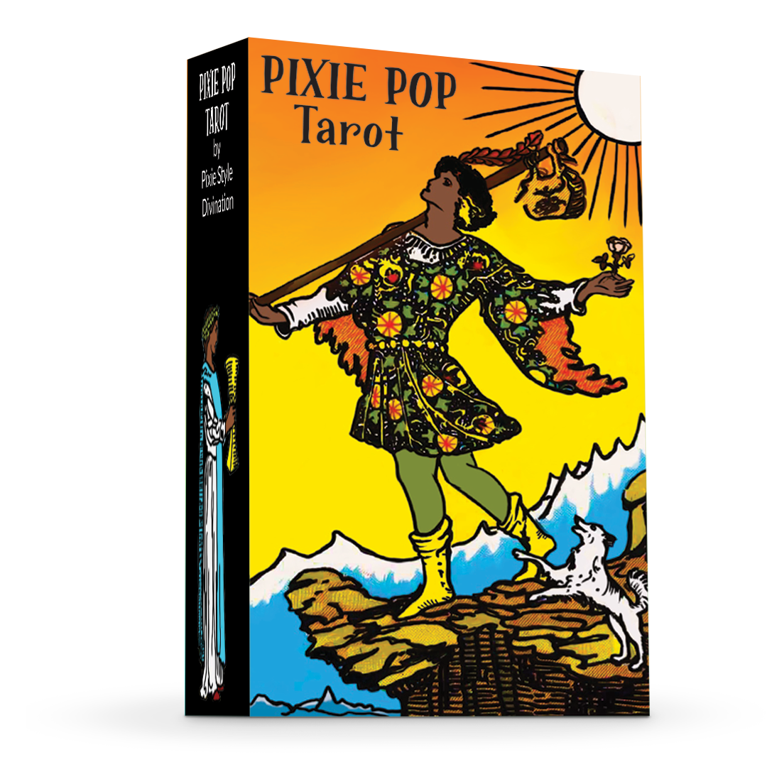 Pixie Pop Tarot - Inclusive & Modern Remake of the Traditional Rider-Waite-Smith Deck