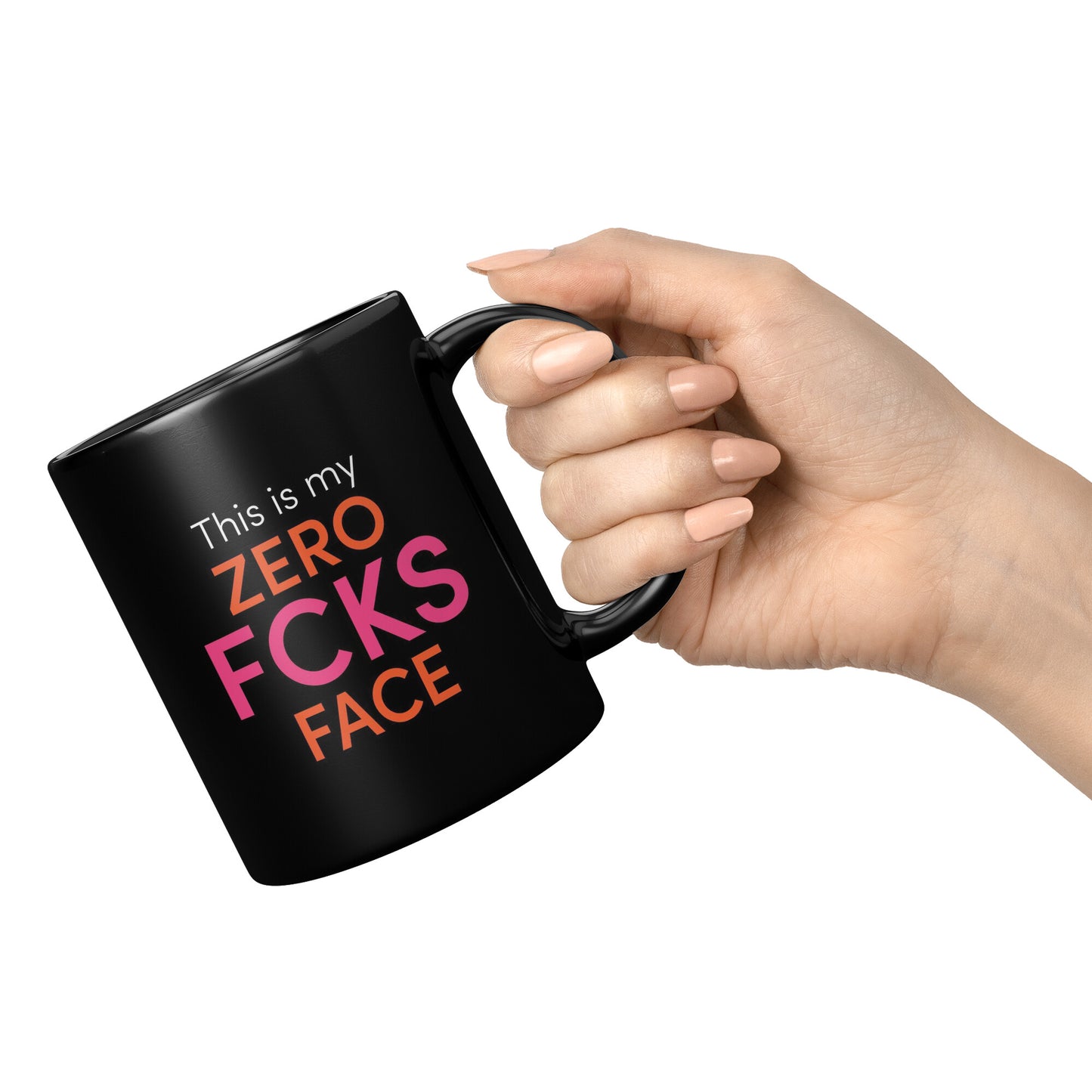 Zero Fcks 11oz black